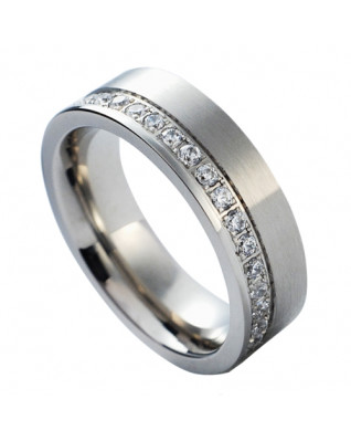NSS1012 Dámsky snubný prsteň so zirkónmi