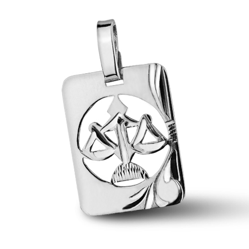 Strieborný prívesok znamenia VÁHY