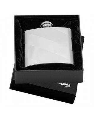 Oceľová vrecková fľaša - ploskačka 185ml