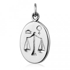 Strieborný prívesok znamenia VÁHY