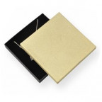 Škatuľka na súpravu šperkov, zlatá/čierna