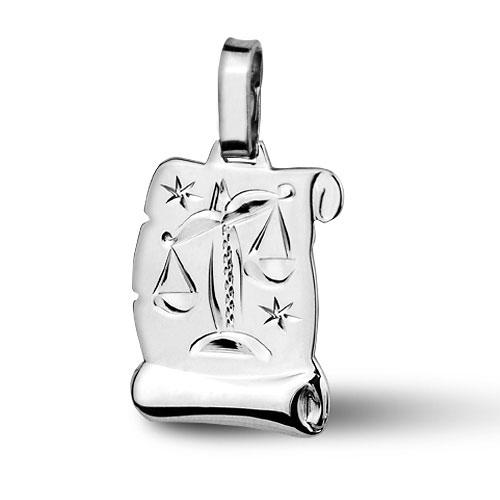 Strieborný prívesok znamenia VÁHY