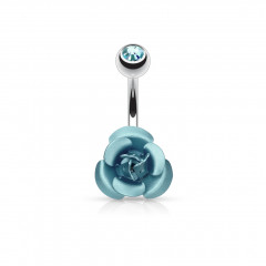 Piercing do pupku - ružička