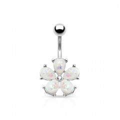 Piercing do pupku, kvietka