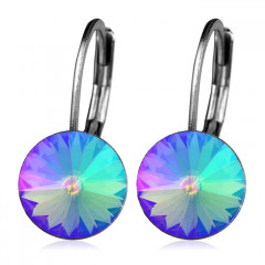 Oceľové náušnice s kryštálmi Swarovski®, PARADISE SHINE