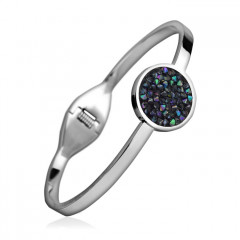 Oceľový náramok s kryštálmi Crystals from Swarovski® PARADISE SHINE