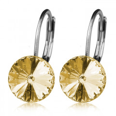 Oceľové náušnice - Jonquil, 8 mm