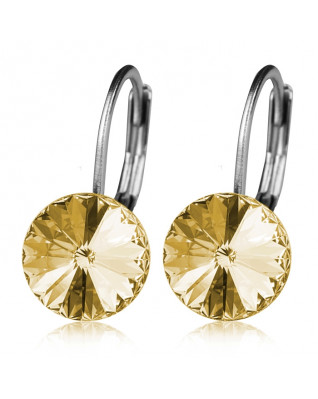 Oceľové náušnice - Jonquil, 8 mm