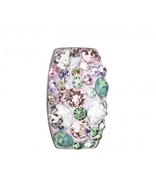 Strieborný prívesok Crystals from Swarovski®, Sakura