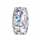Strieborný prívesok Crystals from Swarovski®, Violet