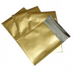 Darčekový sáčok zlatý matný 75 x 120 mm