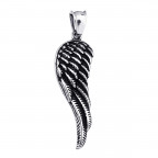 Prívesok oceľ - anjelské krídlo