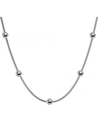 Oceľová retiazka - had s guličkami, dĺžka 50 cm