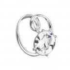 Strieborný prívesok s kameňom Crystals from Swarovski®