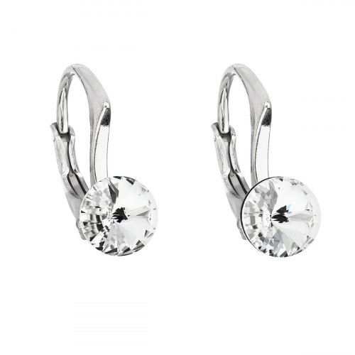 Strieborné náušnice s Crystals from Swarovski® Crystal