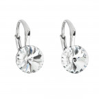 Strieborné náušnice s Crystals from Swarovski® Crystal
