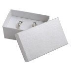 Darčeková krabička na snubné prstene - biela