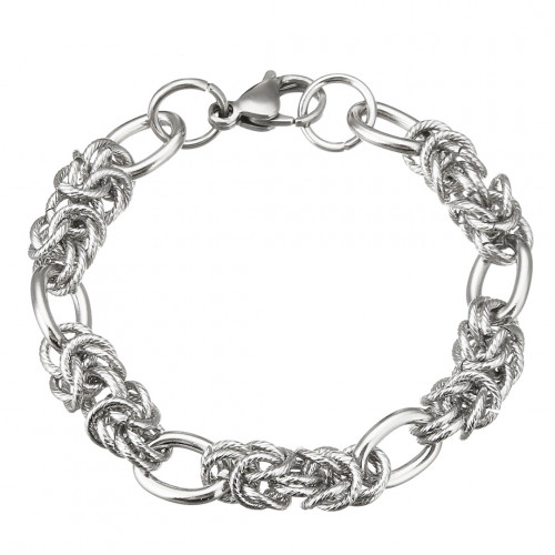 Oceľový náramok očkový