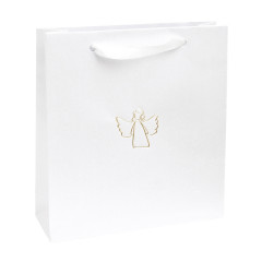 Darčeková taška so zlatým anjelom