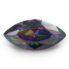 SK Kubický zirkón - Multicolor 3 x 6 mm