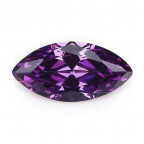 SK Kubický zirkón - Purple 3 x 6 mm