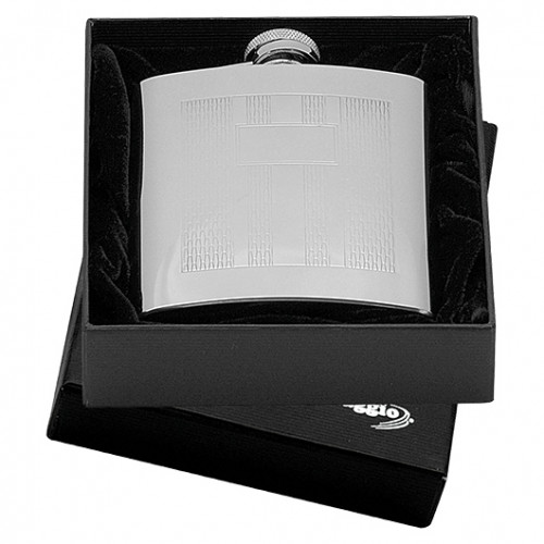 Oceľová vrecková fľaša - ploskačka 180ml v darčekovom balení