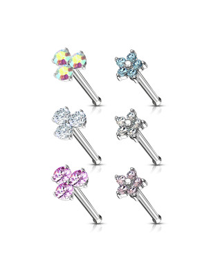 Súprava 6tich piercingov do nosa