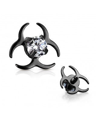 Microdermal biohazard - ozdobná časť