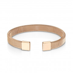 Dámsky pozlátený oceľový náramok