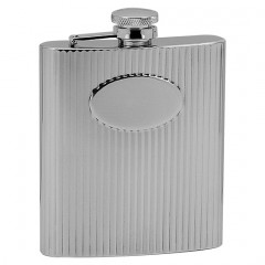 Oceľová vrecková fľaša - ploskačka 220ml v darčekovom balení