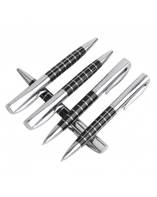 Guľôčkové pero s prúžkami