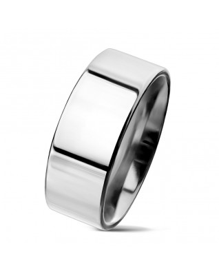 NSS3004 Prsteň chirurgická oceľ, šírka 8 mm