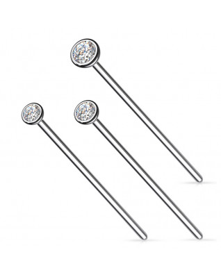 Variabilný piercing do nosa TITAN