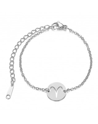 Dámsky oceľový náramok - znamenie baran