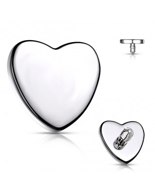 Náhradné srdiečko k labrete, rozmer 3 mm