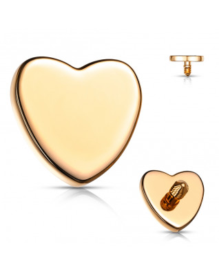 Náhradné srdiečko k labrete, rozmer 3 mm