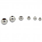 Oceľové gulička 6 mm s otvorom 3 mm