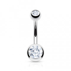 Piercing do pupku - banánik 1,6 x 8 mm