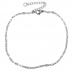 Oceľový náramok očkový