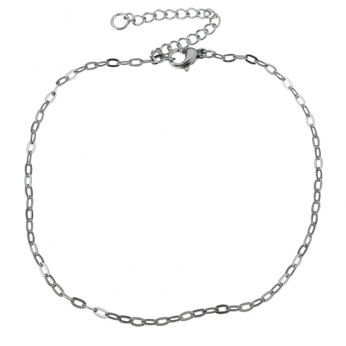 Oceľový náramok očkový