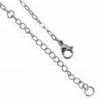 Oceľový náramok očkový