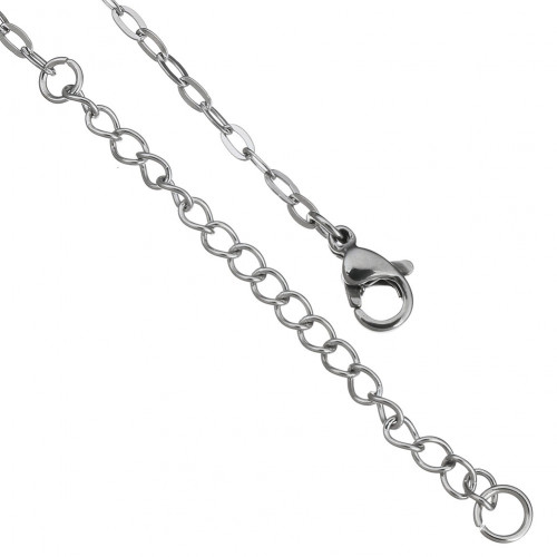 Oceľový náramok očkový