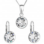 Súprava strieborných šperkov s kameňmi Crystals from Swarovski® Crystal