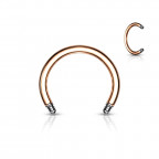 Náhradná podkova pozlátená