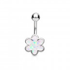 Piercing do pupku kytička