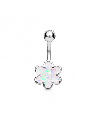 Piercing do pupku kytička