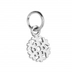 Strieborný prívesok snehová vločka