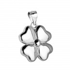 Strieborný prívesok štvorlístok