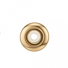 Pozlátený oceľový stopper /poistka na náramok 8 mm
