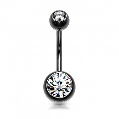 Piercing do pupku banánik